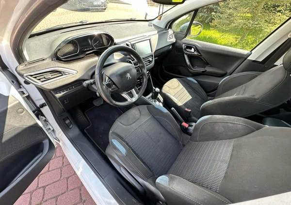 Peugeot 208 cena 23200 przebieg: 211734, rok produkcji 2015 z Ryki małe 631